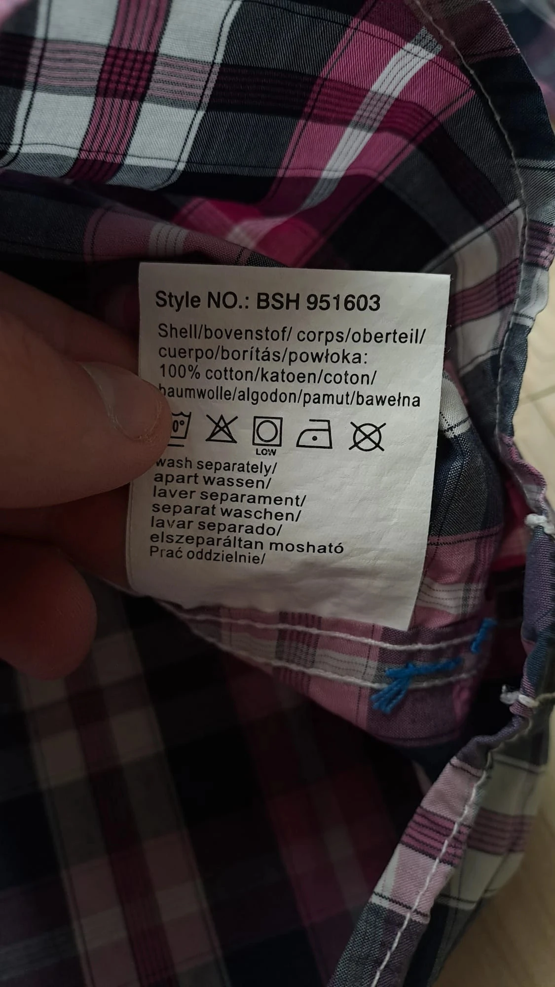 Gekardeerde Shirt met Lange Mouwen / Twinlife / Sport / Roze Blauw / Maat XS (14 jaar) / Tiener – photo 7